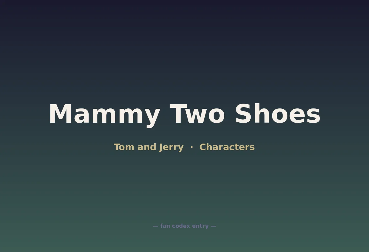 Mammy Two Shoes