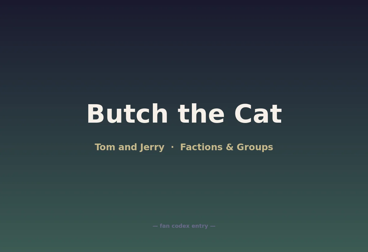 Butch the Cat