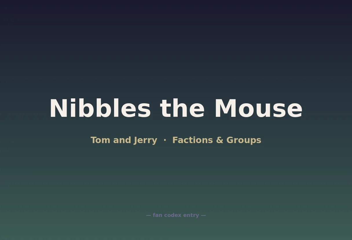 Nibbles the Mouse