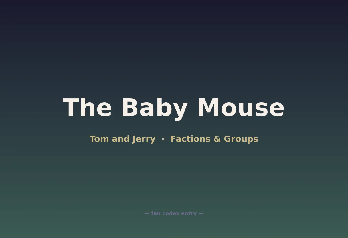 The Baby Mouse