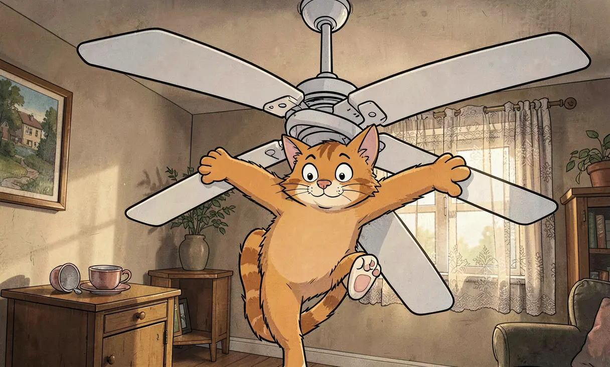 The Ceiling Fan Tangle