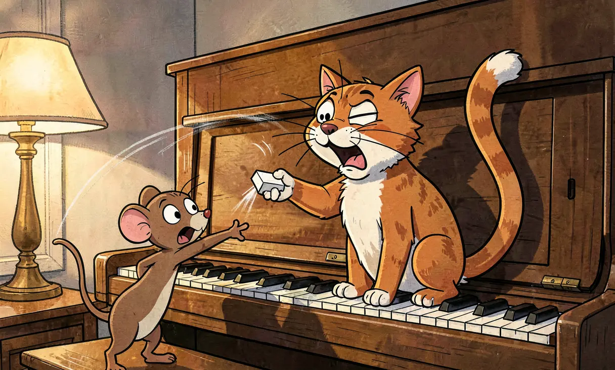 The Piano Key Slap
