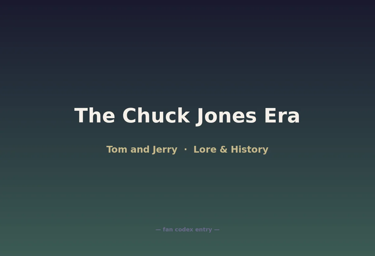 The Chuck Jones Era