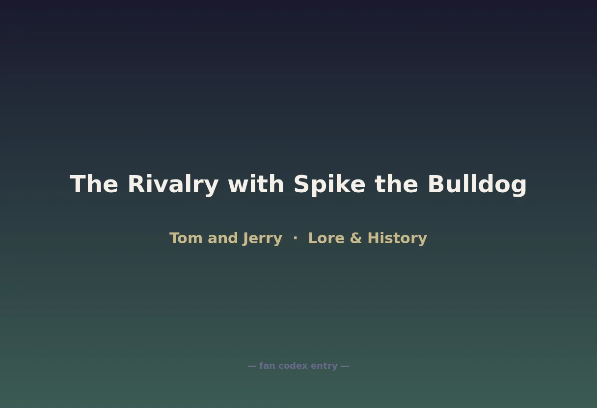 The Rivalry with Spike the Bulldog