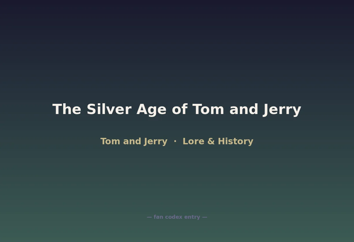 The Silver Age of Tom and Jerry