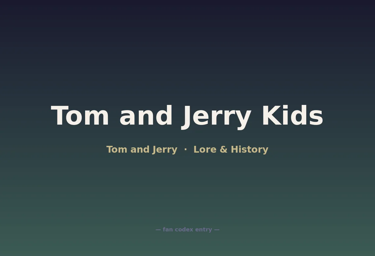 Tom and Jerry Kids