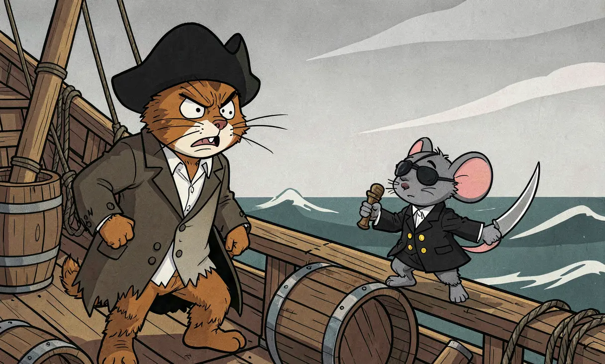 Jerry, Jolly Roger