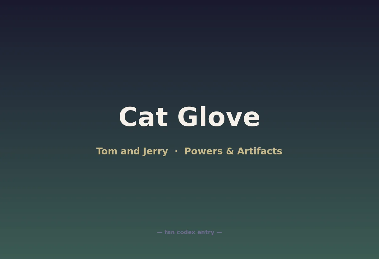 Cat Glove