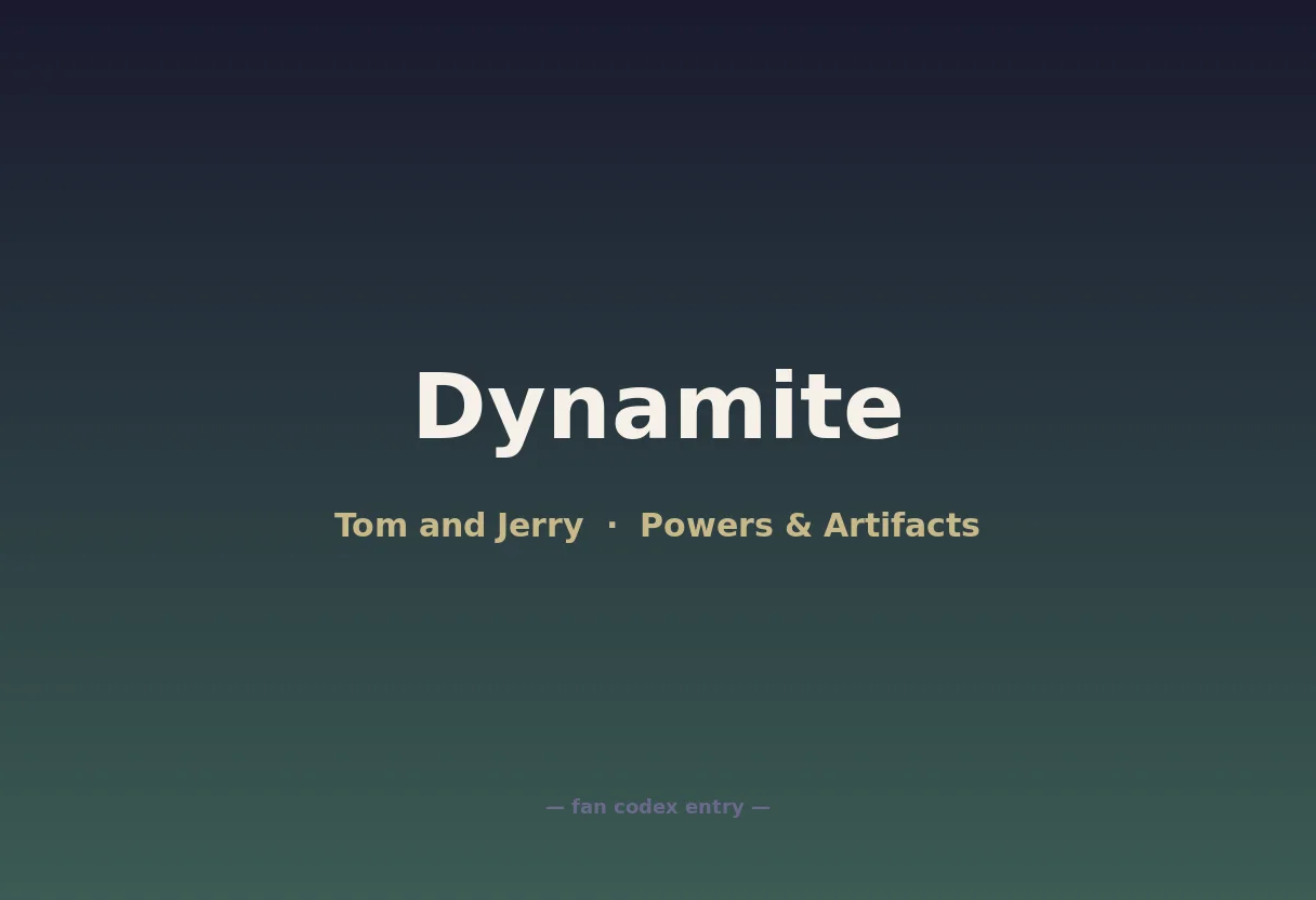 Dynamite