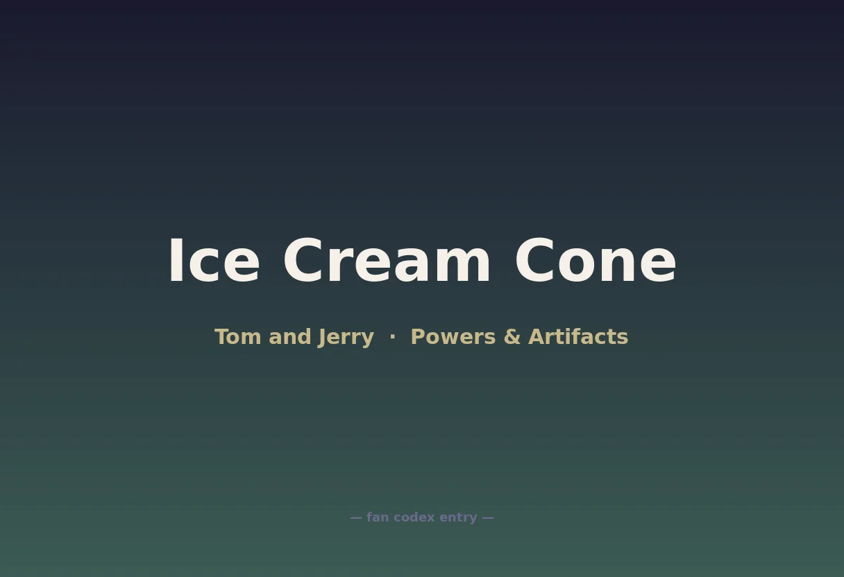 Ice Cream Cone