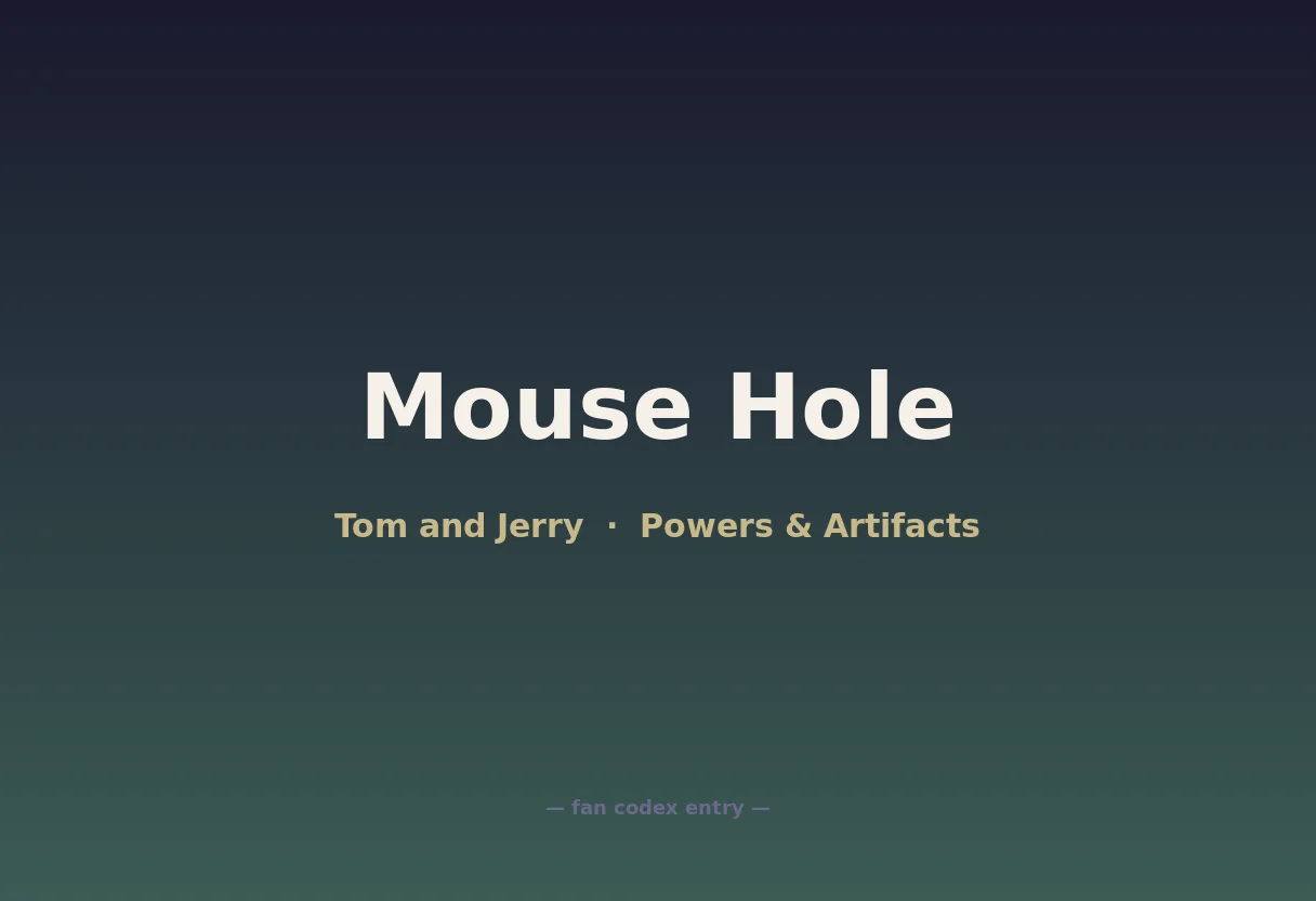 Mouse Hole