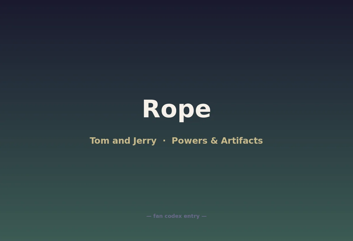 Rope