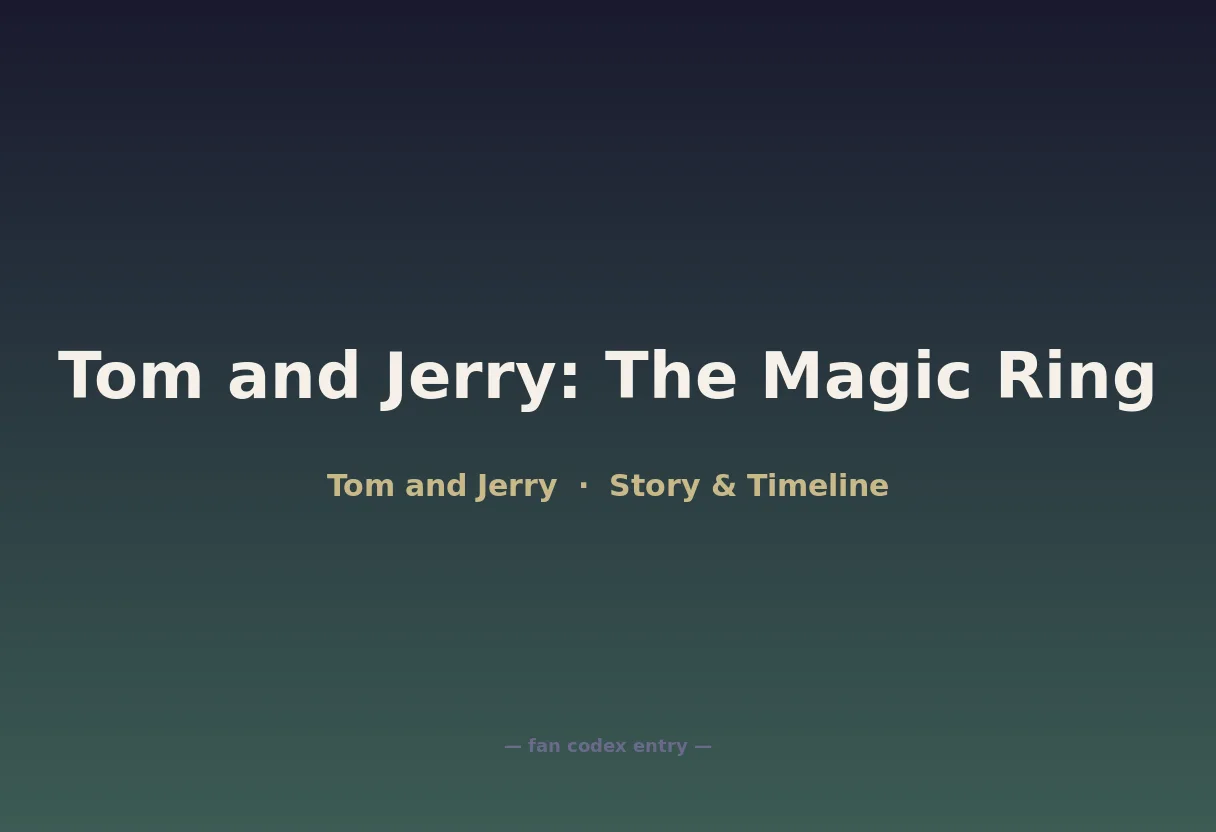 Tom and Jerry: The Magic Ring