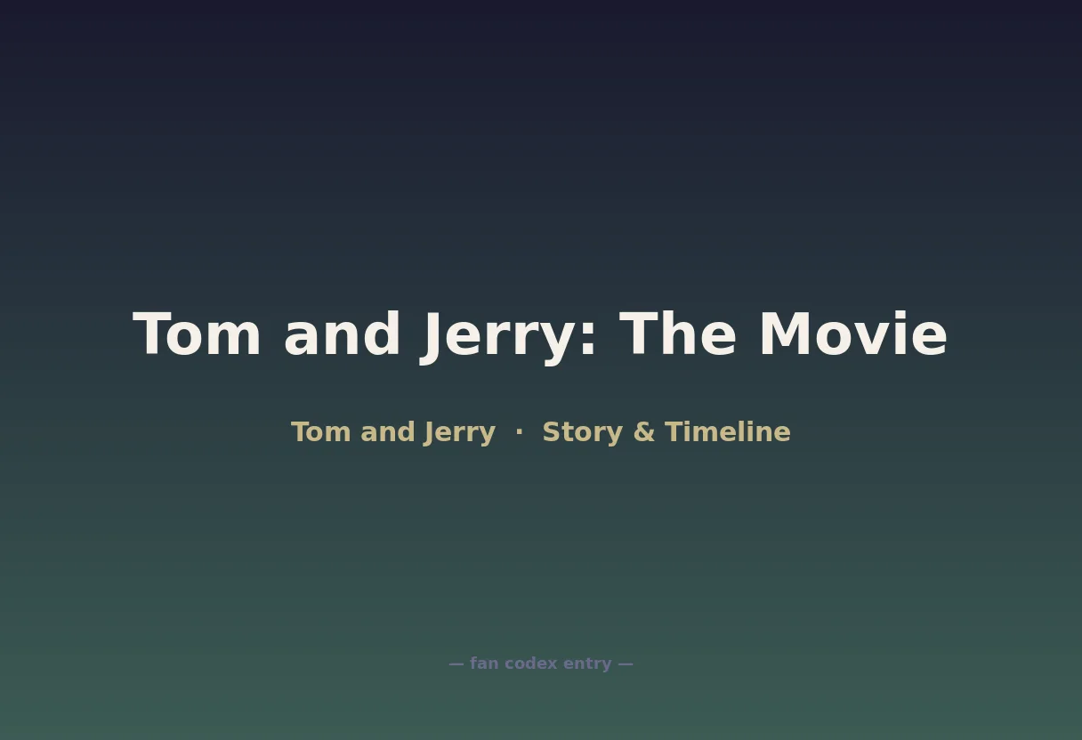 Tom and Jerry: The Movie