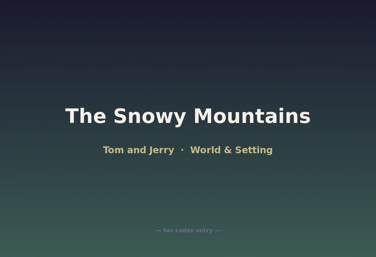The Snowy Mountains